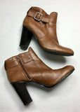 Liz Claiborne Size 10 Cognac Ankle Boots