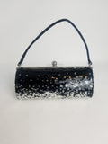 Vanessa Black & Silver Sequined Evening Purse