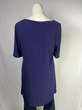 Eileen Fisher Size L Purple Tunic Shirt