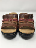 Clarks Size 9.5 Tan Multi Sandals NWOB