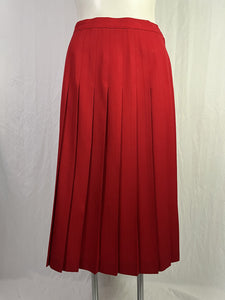 Vintage Career Essentials Size 16 Red Skirt