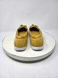 Sebago Size 8 (38.5) Yellow Topsider Loafers NWOB