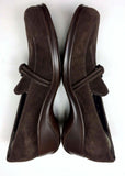 Stuart Weitzman Size 7N Brown Suede Loafers