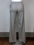 St. John Size 14 Gray Solid Pants