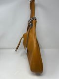 Anna Morellini Mustard Leather Hobo Bag