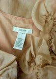 J. Crew Size 14/16 Peach Sleeveless Shirt