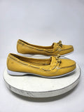 Sebago Size 8 (38.5) Yellow Topsider Loafers NWOB