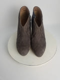 Clarks Size 10 Taupe Heeled Shooties