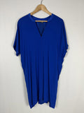vince. Size L (14) Cobalt Blue Shift Dress