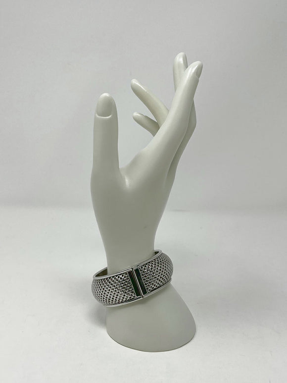 Vintage Sarah Covington Silver Mesh Bracelet