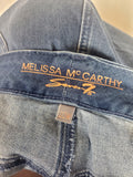 Melissa McCarthy Seven7 Size 22W Blue Denim Skirt