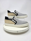 vince. Size 40 (10) Beige & White & Black Loafer Sneakers
