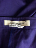 Marina Rinaldi Size 14 Purple Shorts