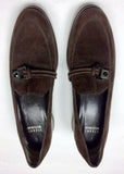 Stuart Weitzman Size 7N Brown Suede Loafers