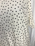 Jibri Size 3 (22) Cream & Black Print Shirt